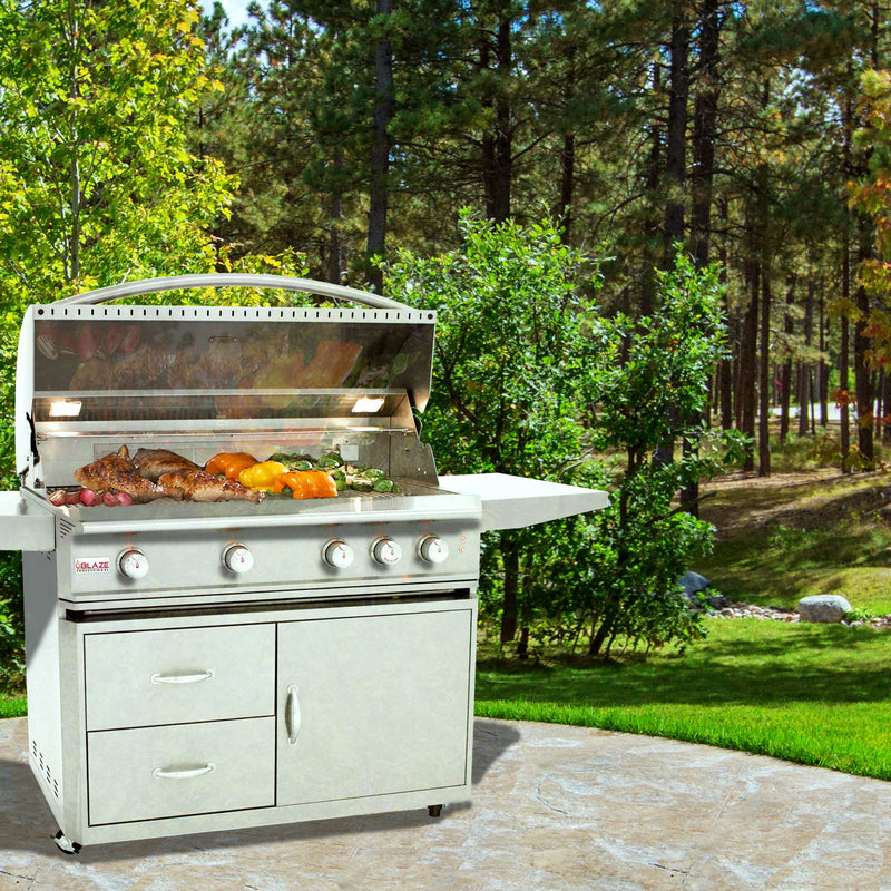 Cart-Mount Grills