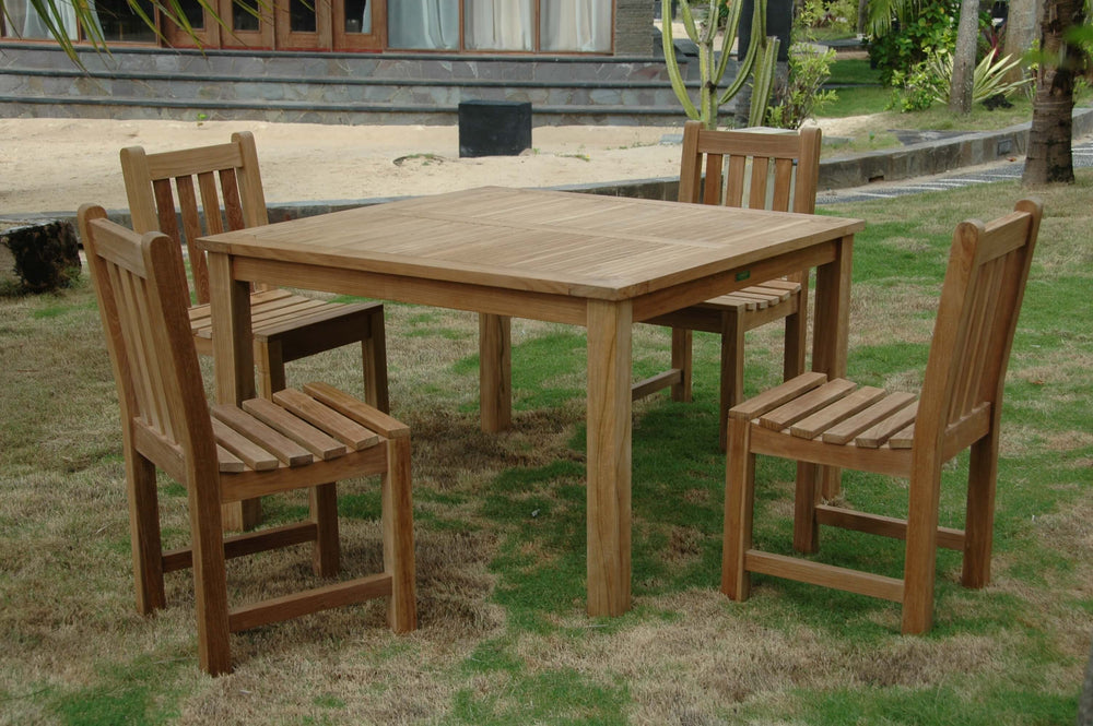 Windsor Classic Side Chair 5-Piece Dining Table Set - image 22
