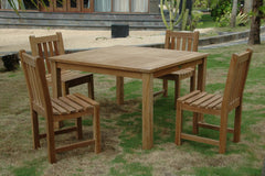 Windsor Classic Side Chair 5-Piece Dining Table Set - image 22