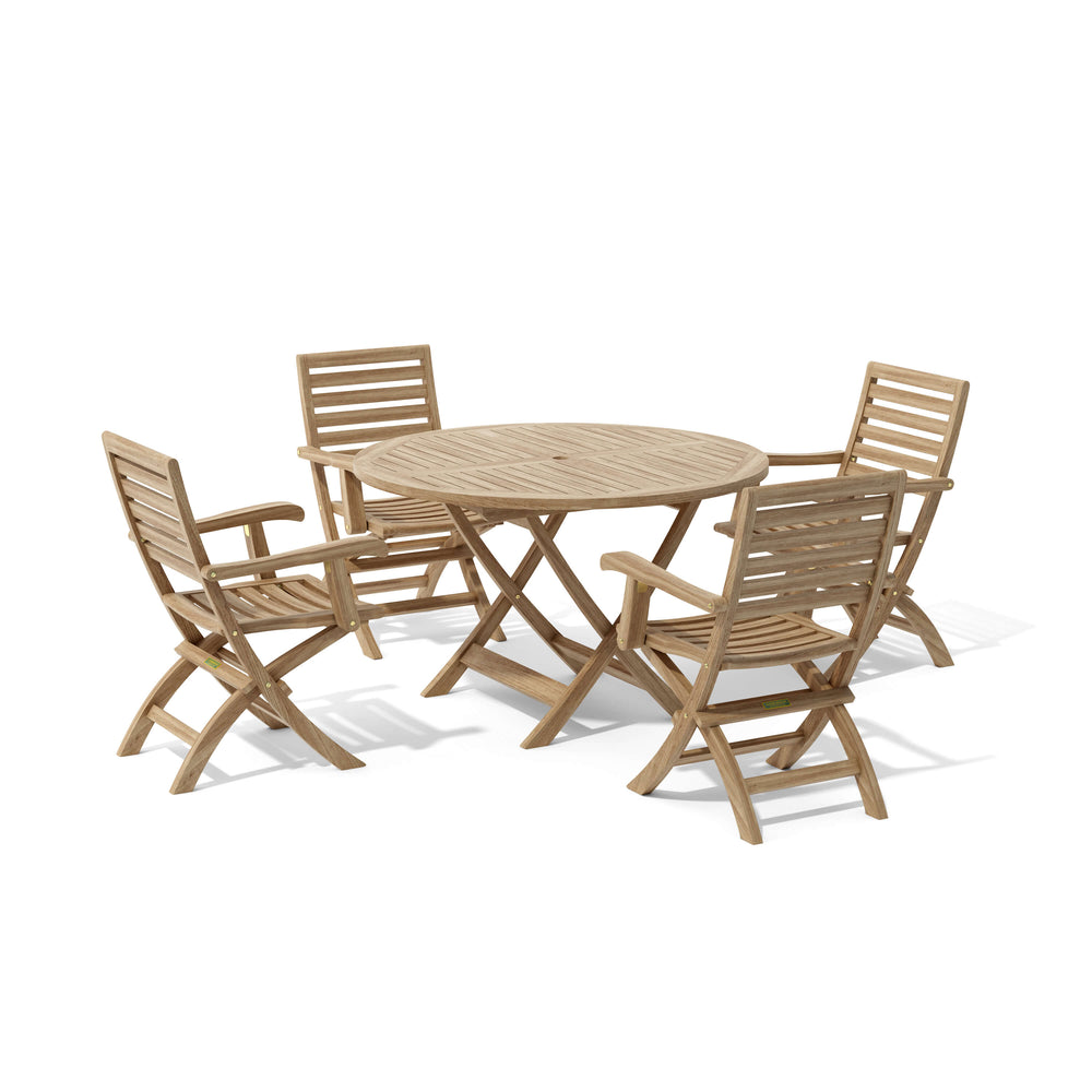 Andrew Bahama 5-Piece Folding Dining Set - image 5
