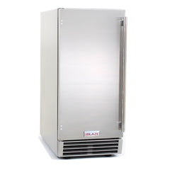 15" Blaze 50 LB Outdoor Ice Maker - SKU: BLZ-ICEMKR-50GR