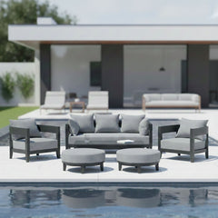 Coronado 6-Piece Aluminum Deep Seating Set