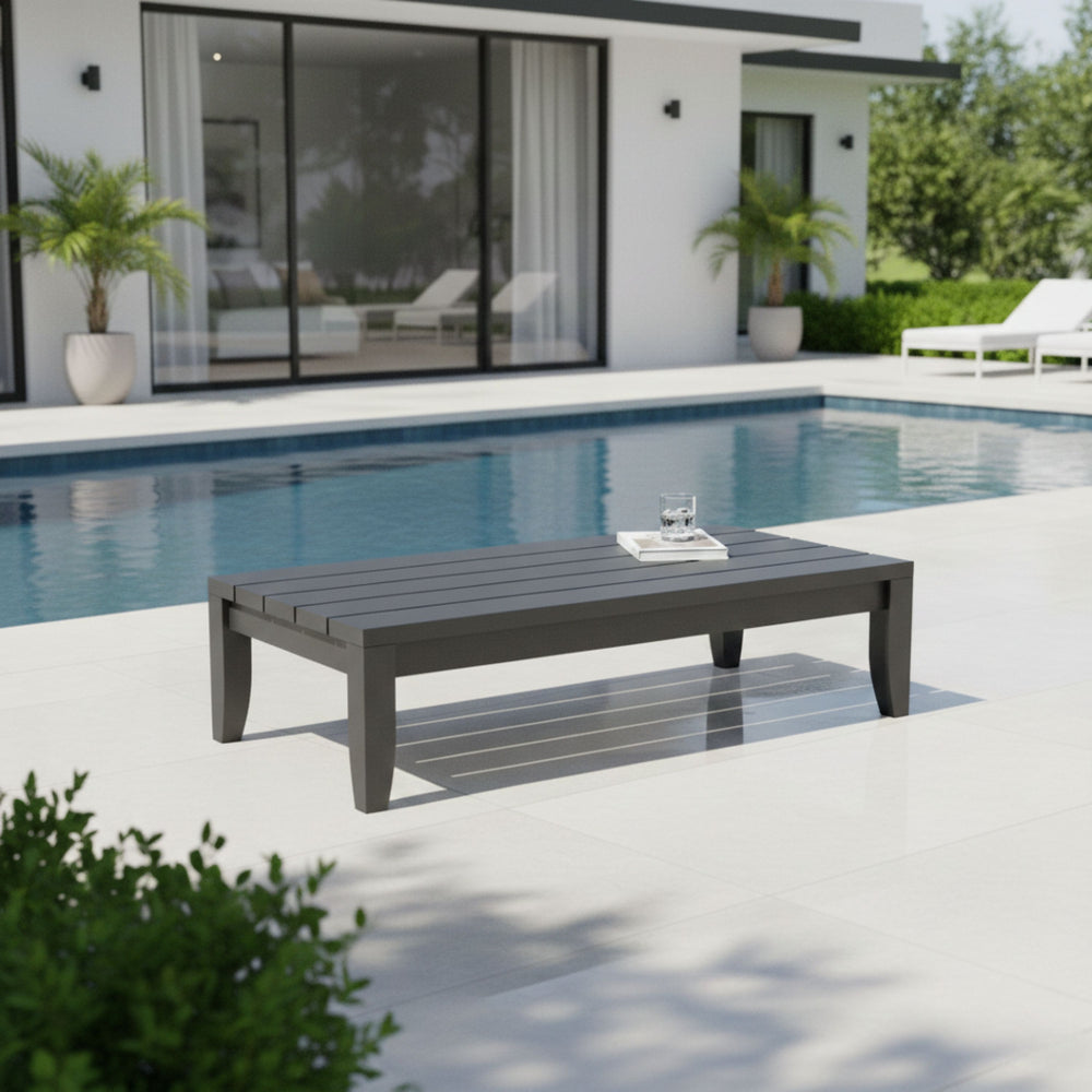 Coronado Aluminum Rectangular Coffee Table - image 4