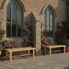 Cambridge 2-Seater Backless Bench - image 6
