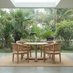 Tosca 5-Piece Dining Table Set