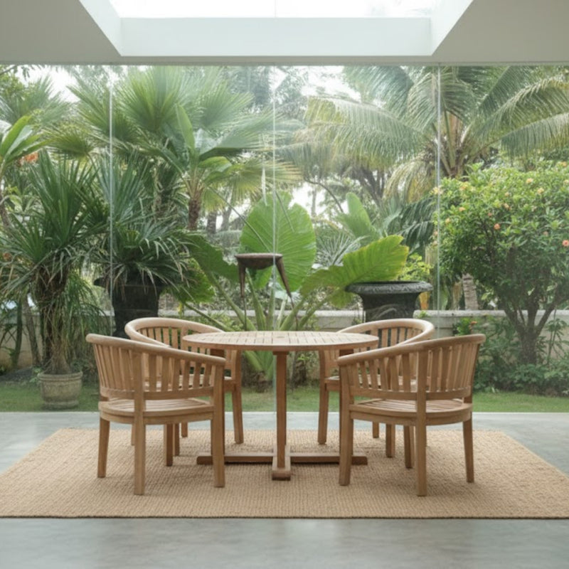Tosca 5-Piece Dining Table Set