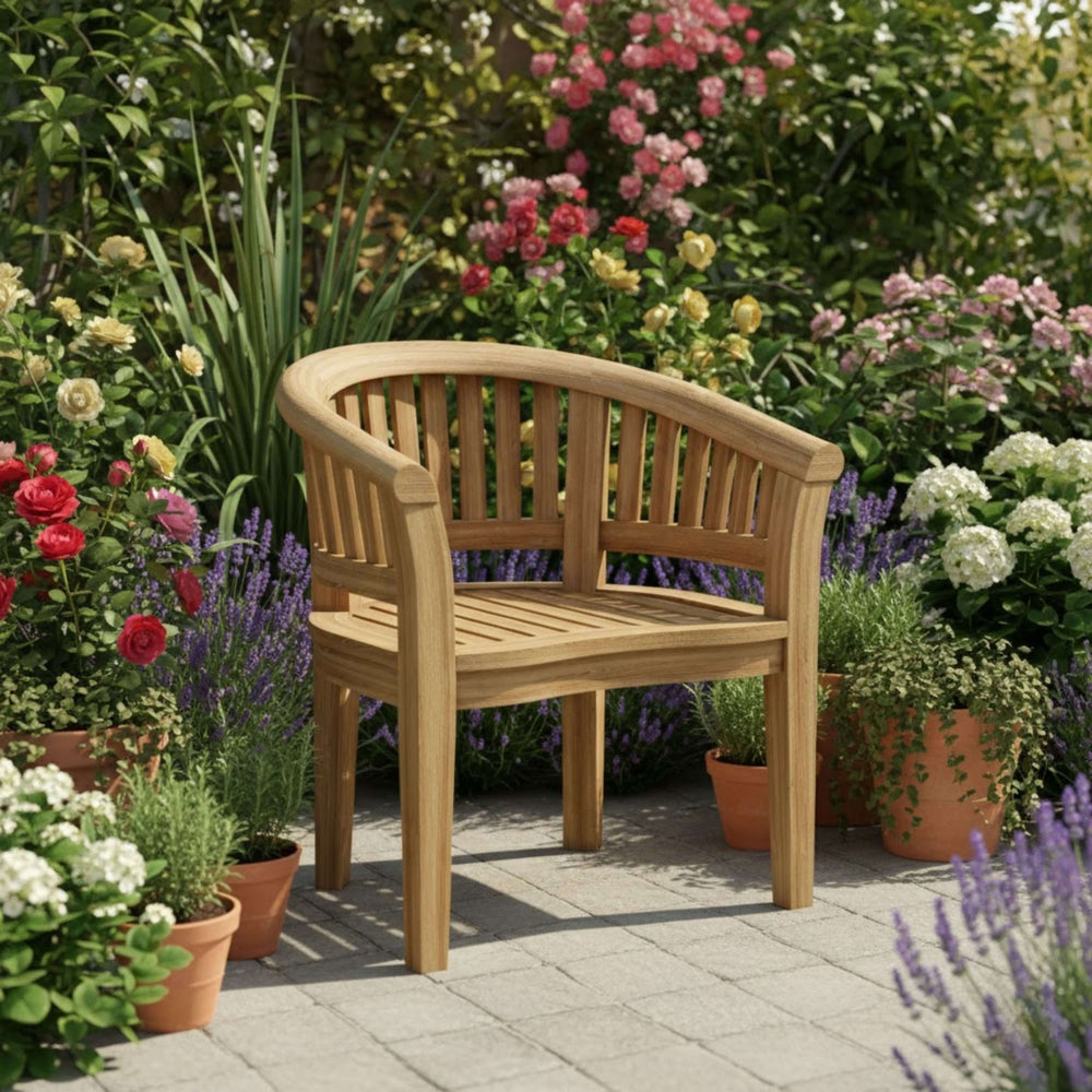 Curve Armchair Extra Thick Wood - image 6