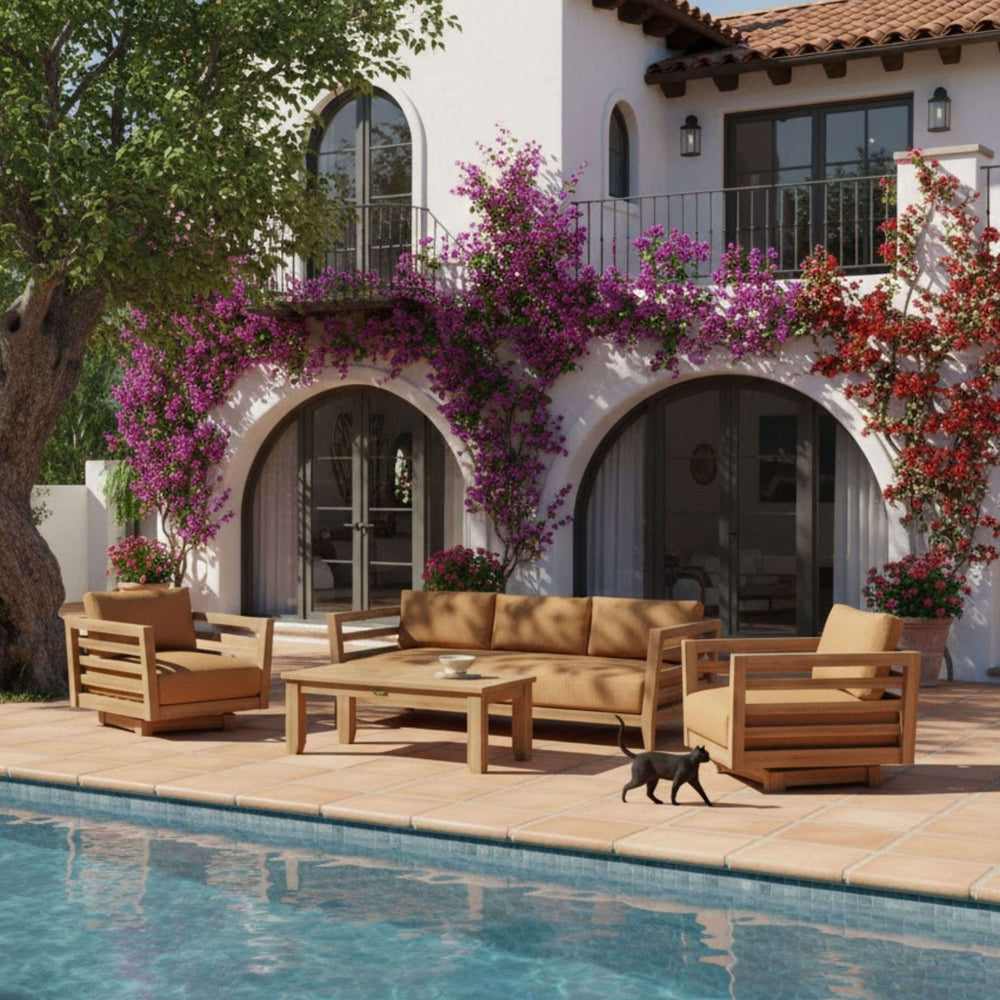 Cordoba Deep Seating 4-Piece Swivel Set - image 3