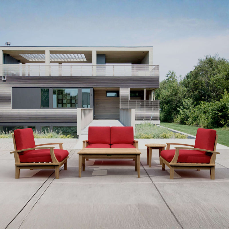 Brianna 5-Piece Deep Seating Loveseat Set (SET-42)