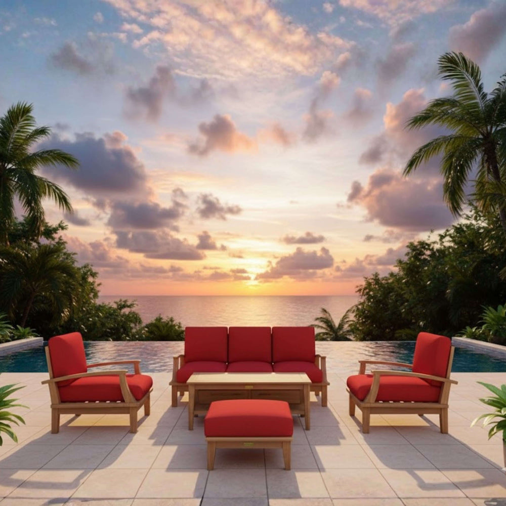 Bahama Brianna 5-Piece Deep Seating Loveseat Set - image 6