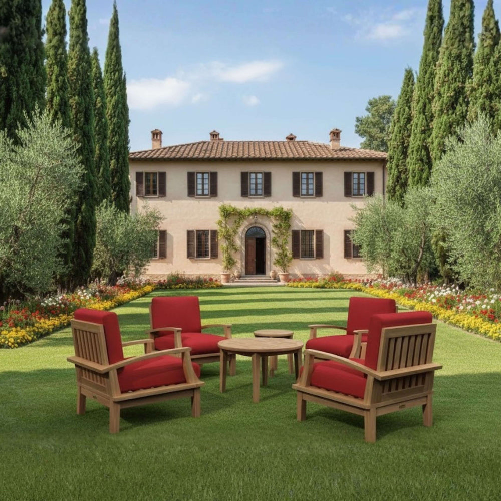 Brianna 6-Piece Deep Seating Armchair Set (SET-43) - image 4