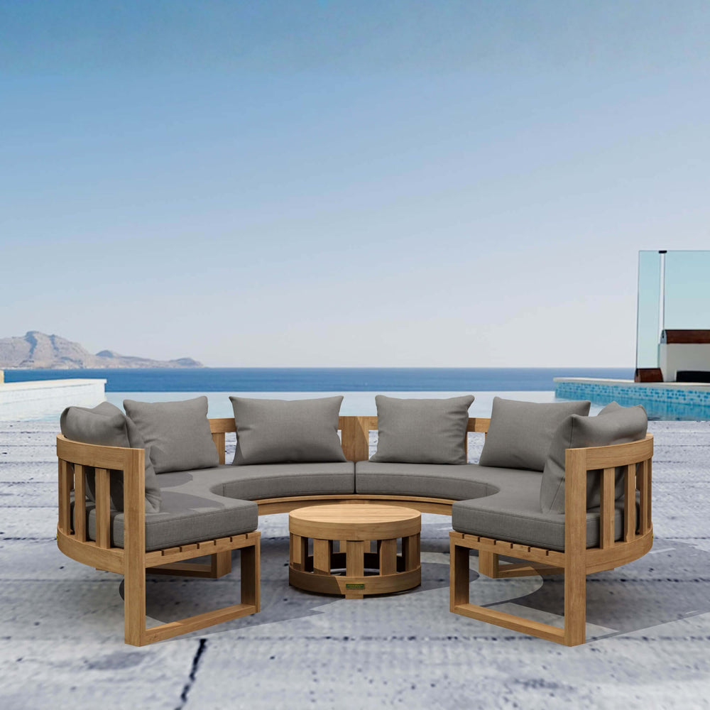 Circular Modular Deep Seating Set (SET-810) - image 2