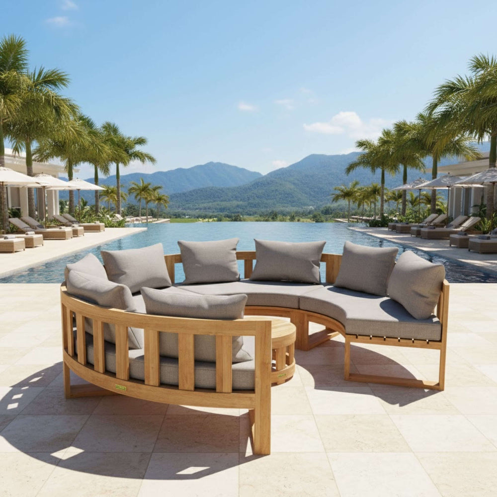 Circular Modular Deep Seating Set (SET-810) - image 3