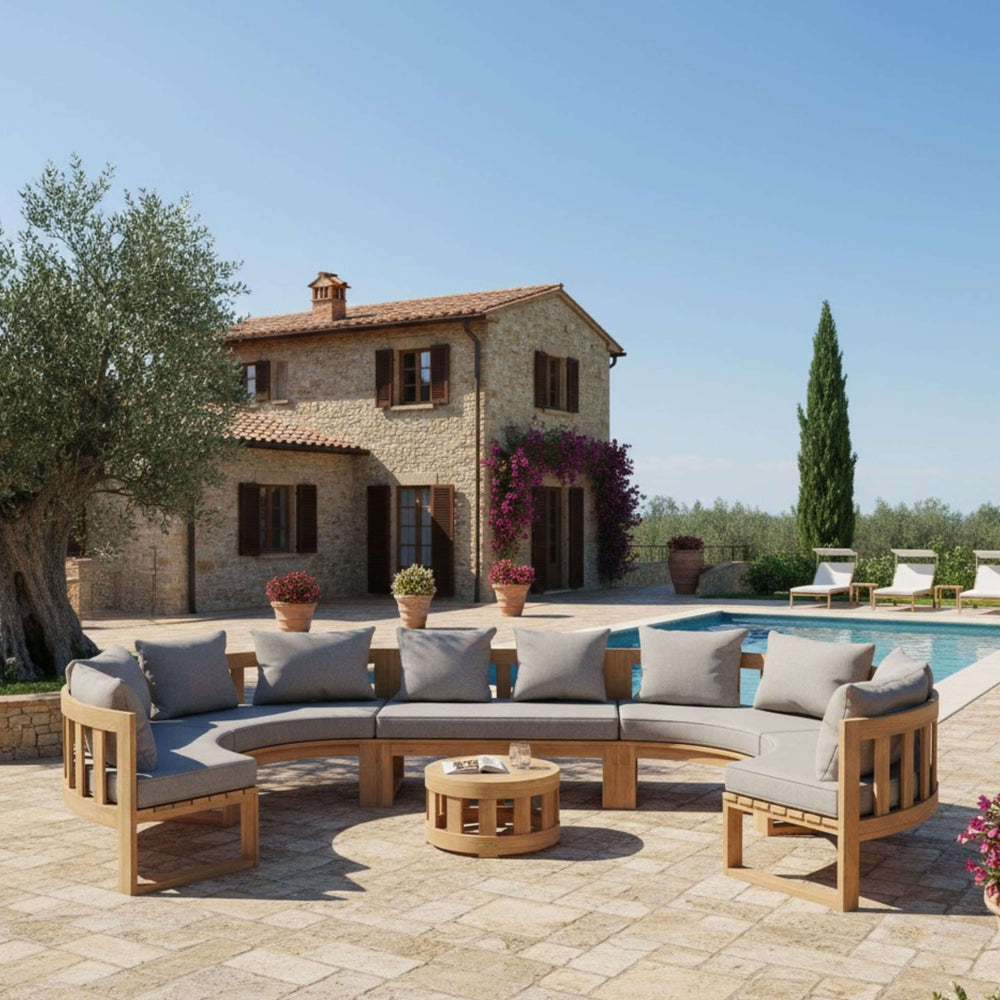Circular Modular Deep Seating Set (SET-812) - image 4