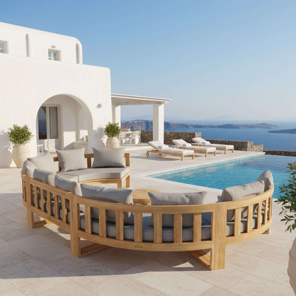 Circular Modular Deep Seating Set (SET-812) - image 2