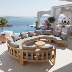 Circular Modular Deep Seating Set (SET-812)