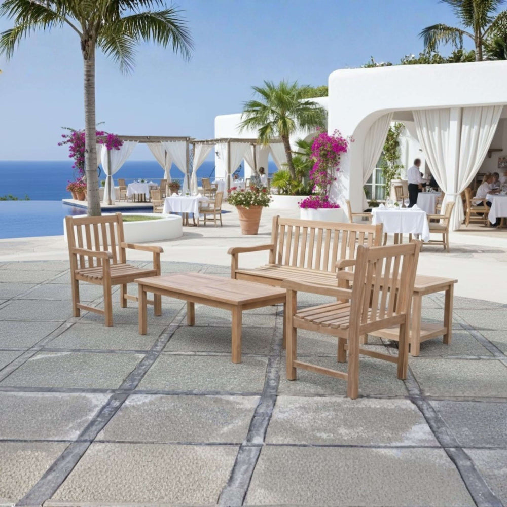 Classic 2-Seater 5-Piece Conversation Set - image 2