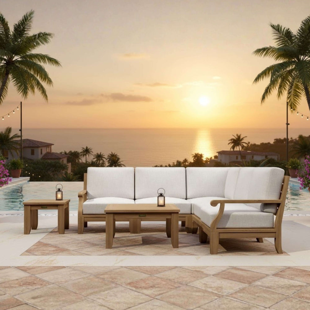 Riviera 7-Piece Modular Set w/ Square Table (SET-96) - image 2