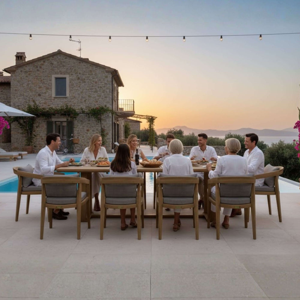 Toscana 11-Piece Dining Set (SET-368)