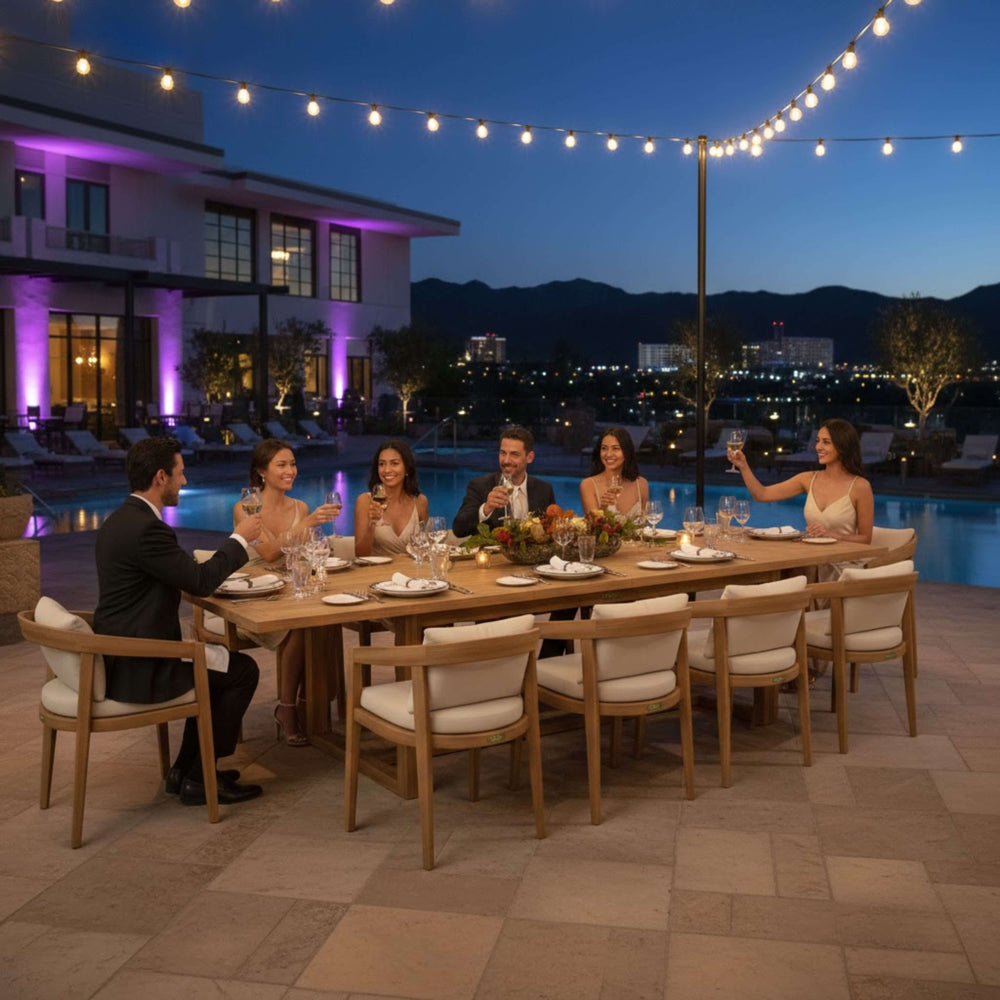 Toscana 11-Piece Dining Set (SET-368)