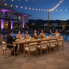 Toscana 11-Piece Dining Set (SET-368)