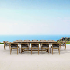 Toscana 13-Piece Extension Table Set (SET-367)