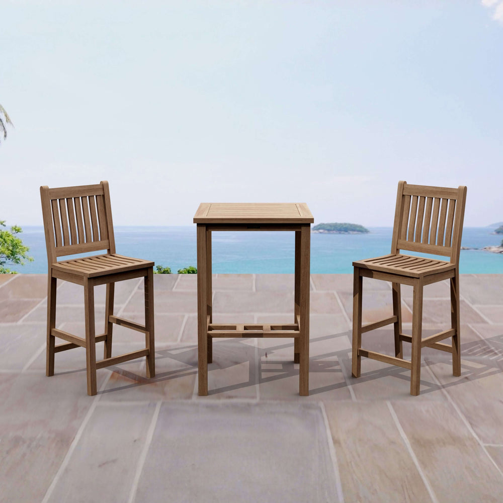 Bahama Avalon 3-Piece Square Bar Set