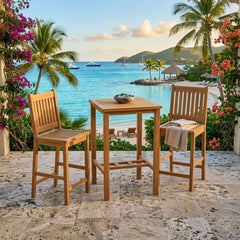 Bahama Avalon 3-Piece Square Bar Set