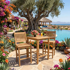 Bahama Avalon 3-Piece Square Bar Set