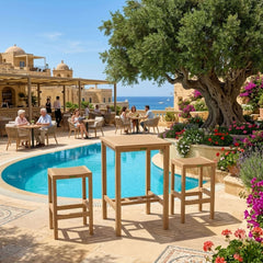 Bahama Montego 3-Piece Square Bar Set