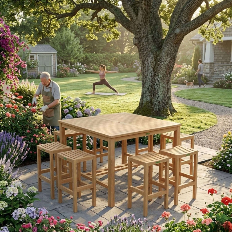 Windsor Montego 9-Piece Square Bar Set