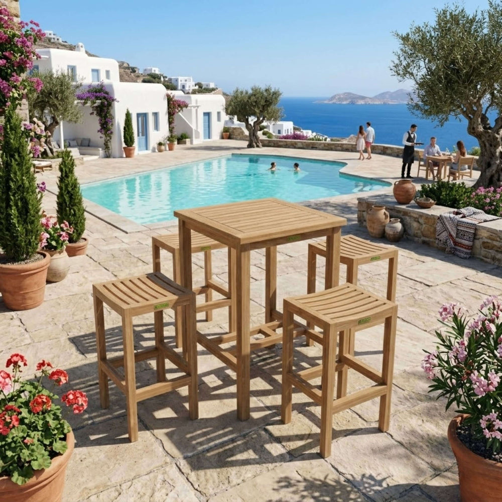 Bahama Montego 5-Piece Square Bar Set - image 2