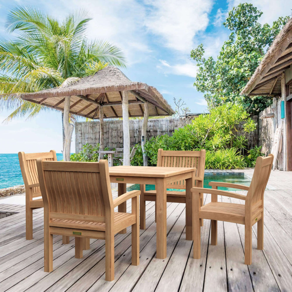 Bahama Sahara 5-Piece Bistro Table - image 3