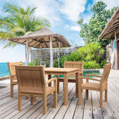 Bahama Sahara 5-Piece Bistro Table - image 3