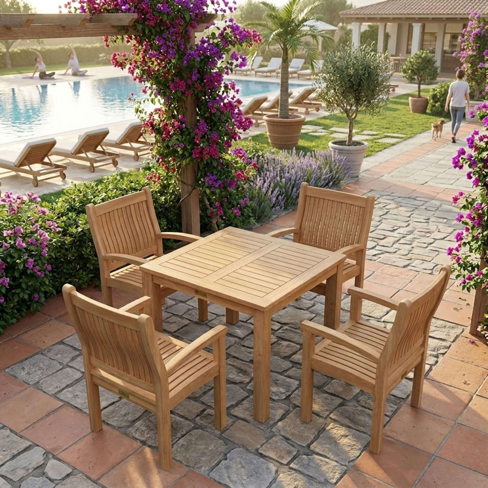 Bahama Sahara 5-Piece Bistro Table - image 2