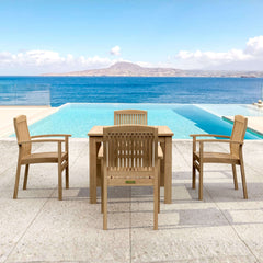 Bahama Sahara 5-Piece Bistro Table Set - image 5
