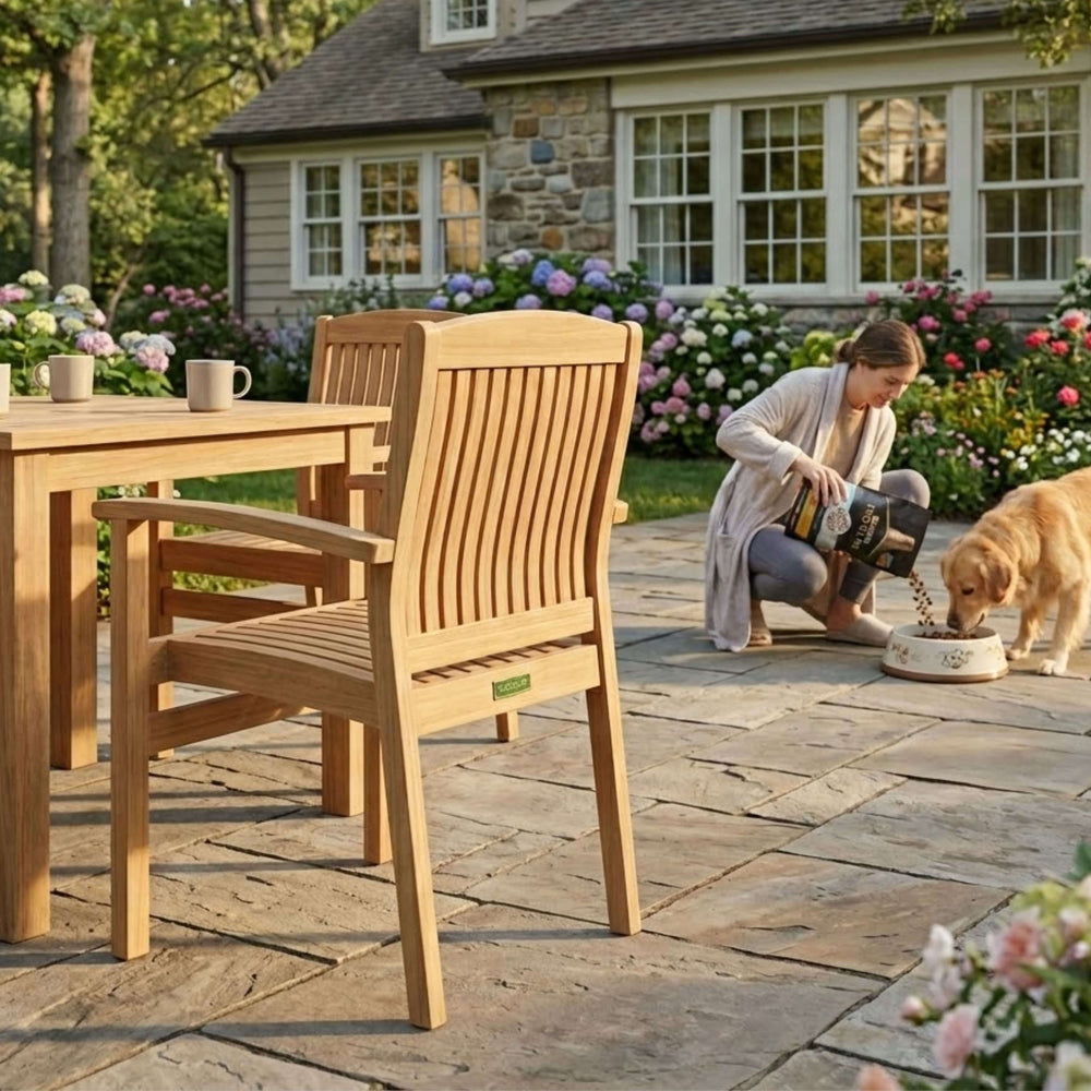 Bahama Sahara 5-Piece Bistro Table Set - image 4