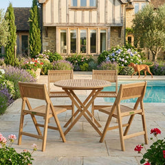 Windsor 5-Piece Round Bistro Set - image 2