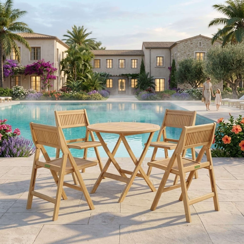 Windsor 5-Piece Round Bistro Set