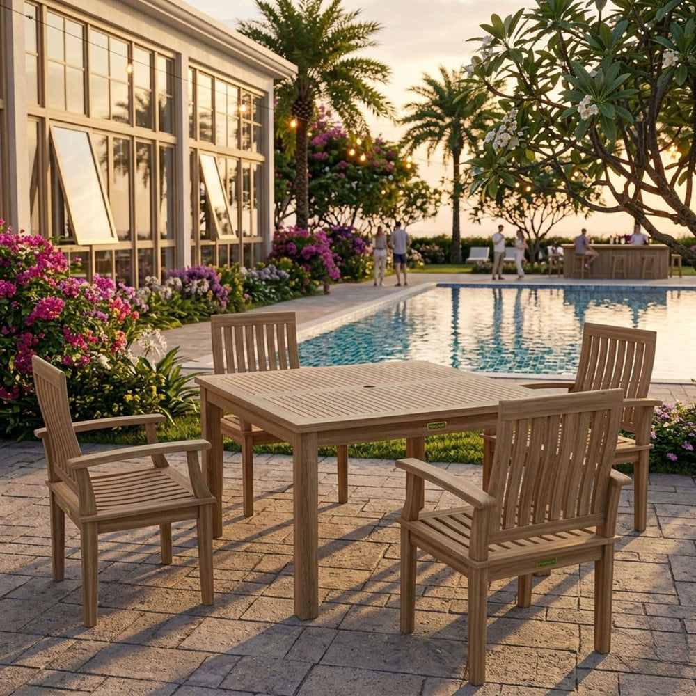 Windsor Brianna 5-Piece Dining Table Set - image 2