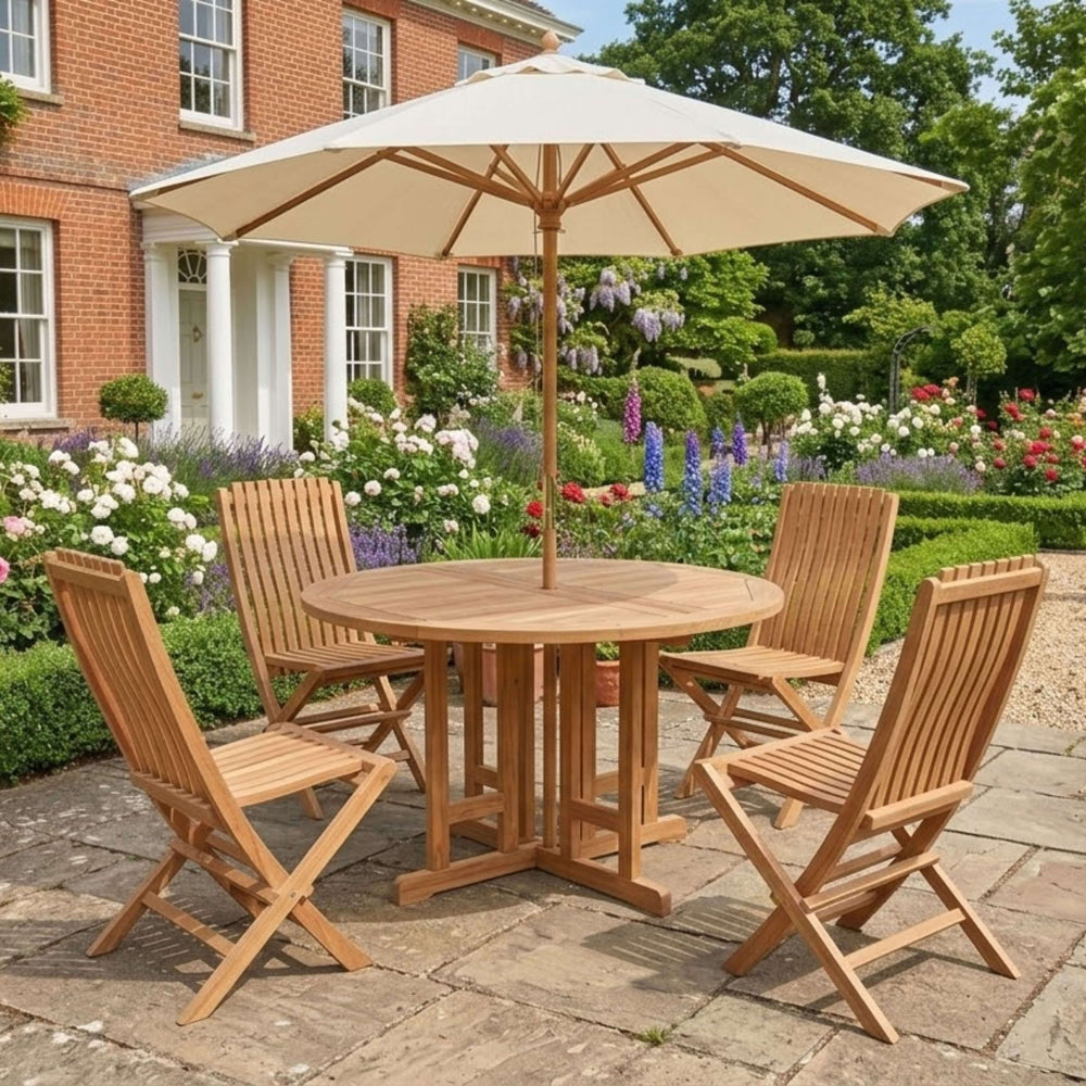 Butterfly Comfort 5-Piece Dining Set - image 4
