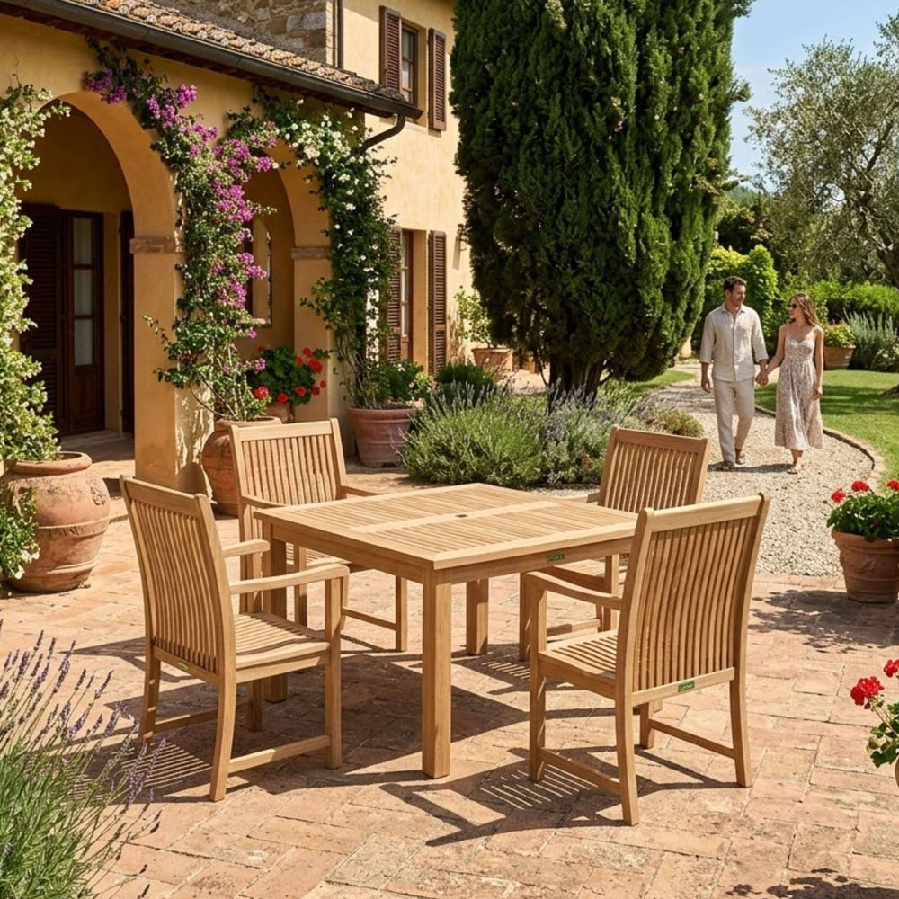 Windsor Chicago 5-Piece Dining Table Set - image 2