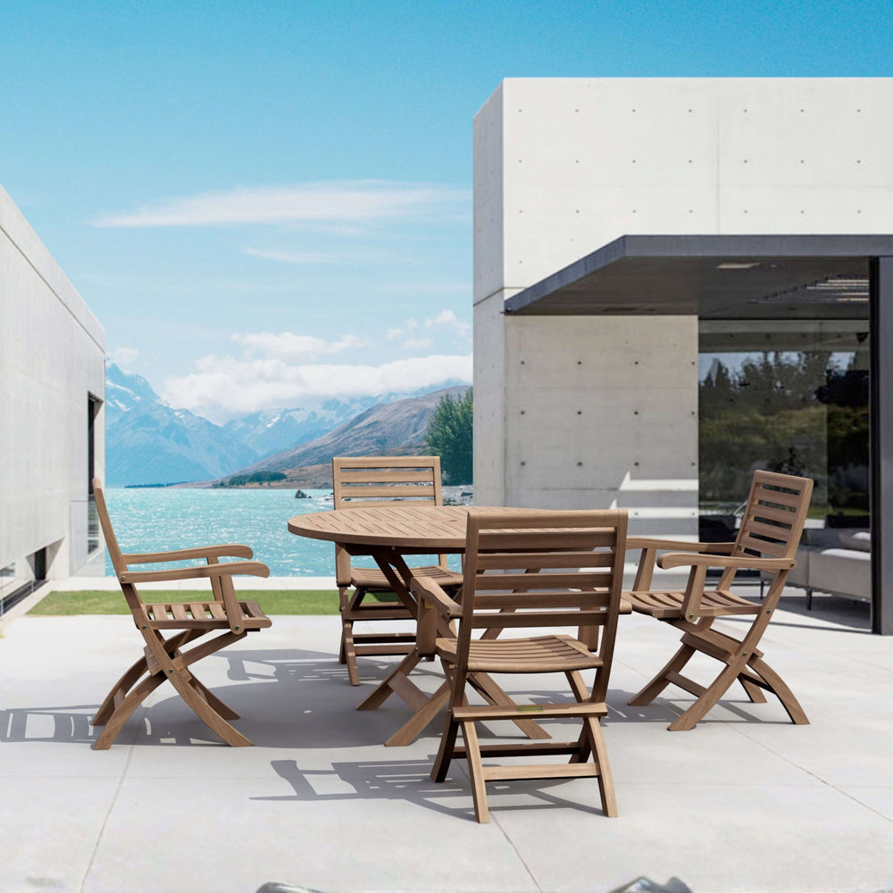 Andrew Bahama 5-Piece Folding Dining Set - image 4