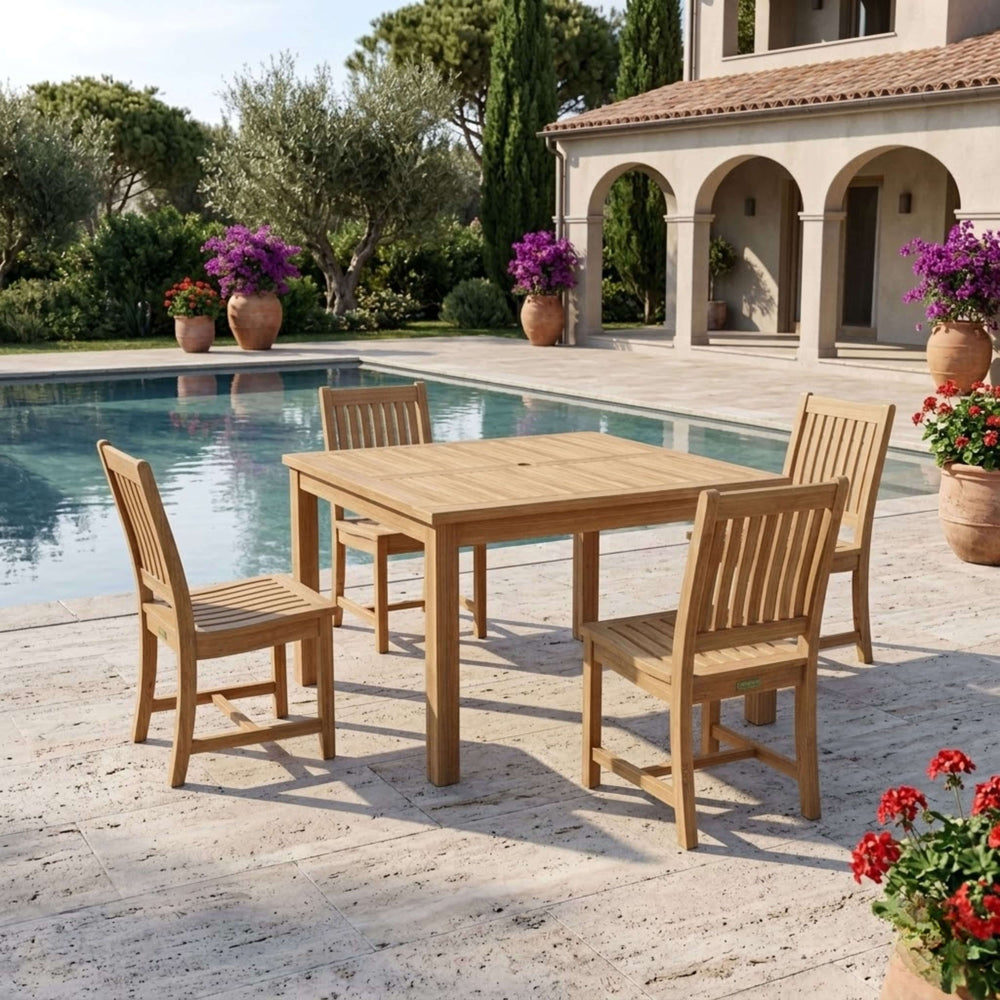 Windsor Rialto Side Chair 5-Piece Dining Table Set - image 2