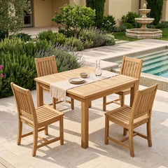 Windsor Rialto Side Chair 5-Piece Dining Table Set - image 4
