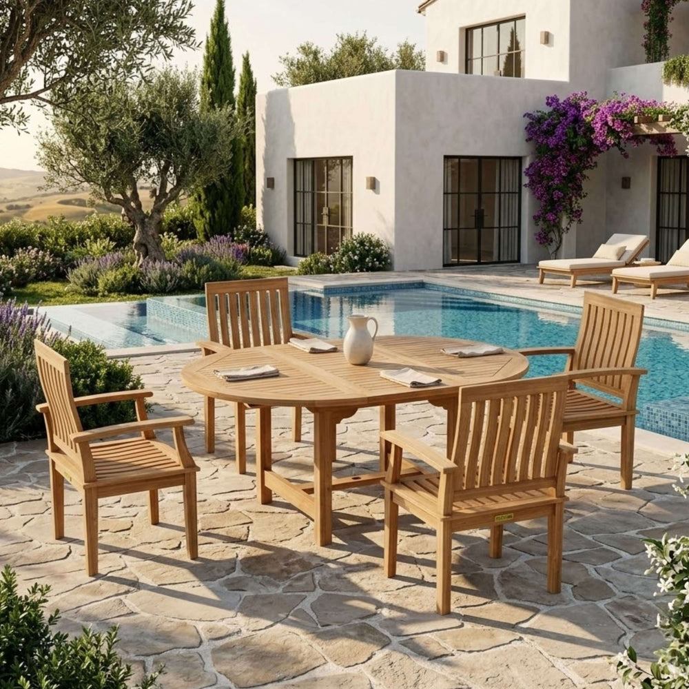 Bahama Brianna 5-Piece Extension Dining Set - image 2