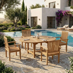 Bahama Brianna 5-Piece Extension Dining Set - image 2