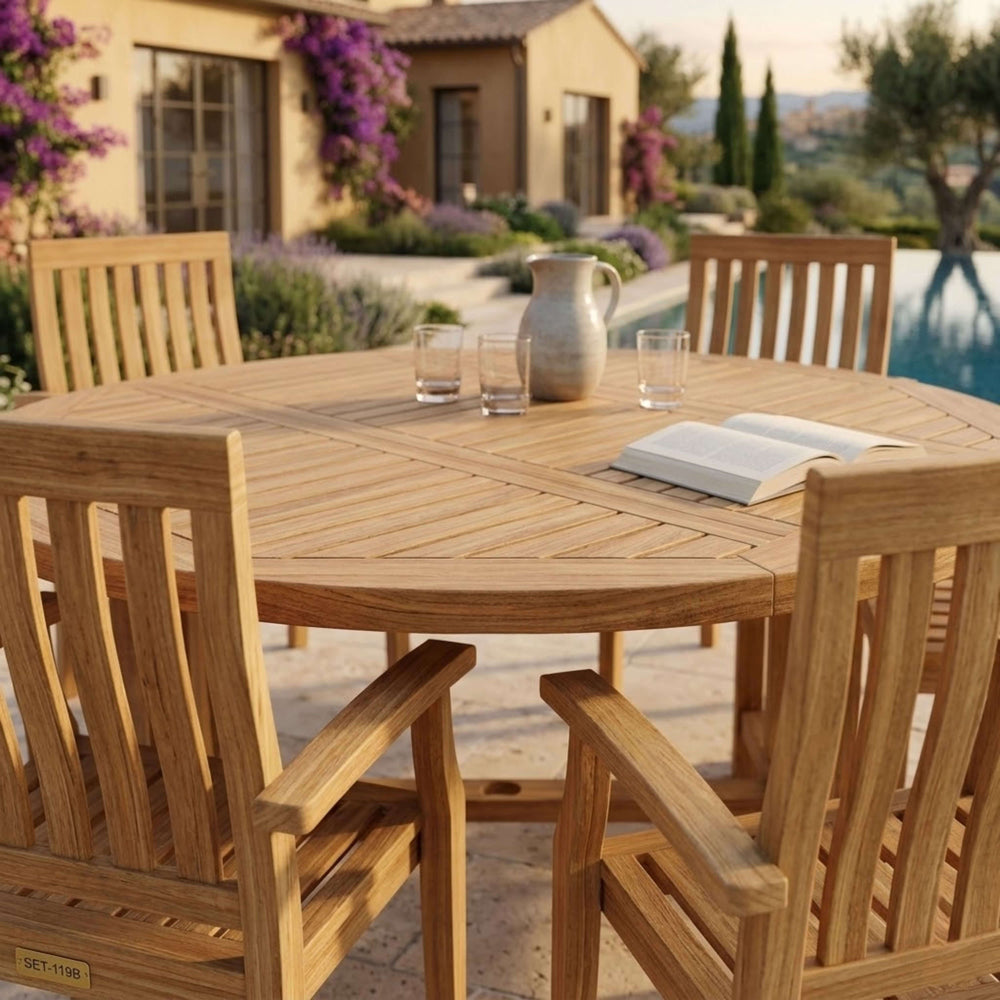 Bahama Brianna 5-Piece Extension Dining Set - image 3