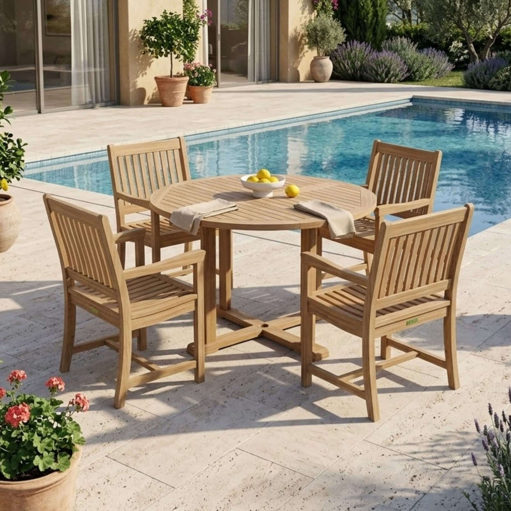 Tosca Rialto Armchair 5-Piece Dining Set - image 2