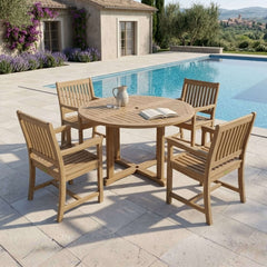 Tosca Rialto Armchair 5-Piece Dining Set - image 3